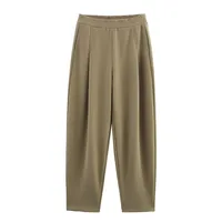 Women's Birthday Date Casual Streetwear Sport Style Solid Color Full Length Casual Pants sku image 4
