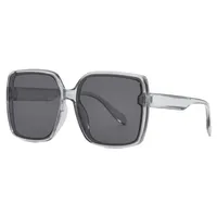 Casual Streetwear Commute Geometric PC Square Full Frame Glasses sku image 3