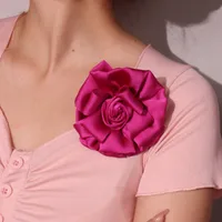 Elegant Lady Flower Cloth Women's Brooches main image 3