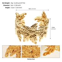 Vacation Classic Style Solid Color 304 Stainless Steel Plating Women's Bangle sku image 39