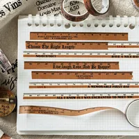 1 Set Tape Measure School Paper Elegant Classical Washi Tape main image 4