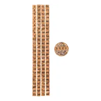 1 Set Tape Measure School Paper Elegant Classical Washi Tape sku image 4