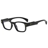Retro Streetwear Sunglasses Pc UV400 Protection Square Full Frame Glasses sku image 6