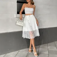 Women's Skirt Elegant Lace Midi Dress Daily main image 1