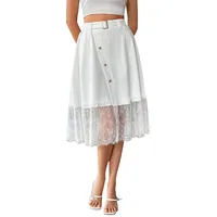 Women's Skirt Elegant Lace Midi Dress Daily main image 5