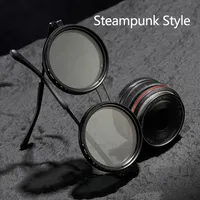 Vintage Style Rock Letter Tac UV400 Protection Round Frame Wayfarer Full Frame Glasses main image 1