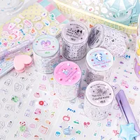 1 Piece Cartoon Learning Paper Cartoon Style Cute Adhesive Tape main image 3