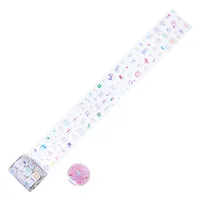 1 Piece Cartoon Learning Paper Cartoon Style Cute Adhesive Tape sku image 2