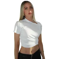 Women's T-shirt Short Sleeve T-Shirts Casual Streetwear Solid Color main image 5