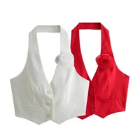 Women's Vest Tank Tops Elegant Solid Color main image 2