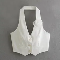 Women's Vest Tank Tops Elegant Solid Color sku image 4
