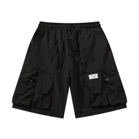Jiayiku Men's   Functional Fashion Brand Multi-Pocket Pants Quick-drying Thin Tactical Workwear Shorts sku image 5