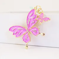 1 Piece Butterfly Alloy Women's Keychain main image 4