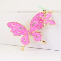 1 Piece Butterfly Alloy Women's Keychain main image 3