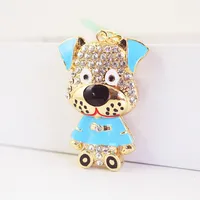 1 Piece Cute Artistic Animal Alloy Inlay Rhinestones Keychain main image 6
