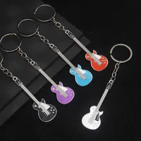 1 Piece Y2K Rock Guitar Iron Zinc Alloy Slip-on Keychain main image 3