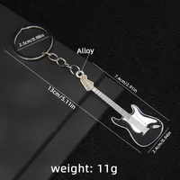 1 Piece Y2K Rock Guitar Iron Zinc Alloy Slip-on Keychain sku image 26