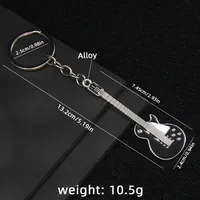 1 Piece Y2K Rock Guitar Iron Zinc Alloy Slip-on Keychain sku image 31