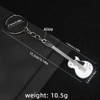 1 Piece Y2K Rock Guitar Iron Zinc Alloy Slip-on Keychain sku image 32