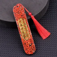 1 Piece Geometric Class Learning School Lapis Lazuli Semi-precious Stone Amethyst Vintage Style Bookmark sku image 1