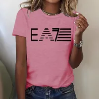 Women's T-shirt Short Sleeve T-Shirts Printing Casual Pastoral Streetwear Slogan main image 2