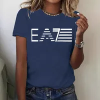 Women's T-shirt Short Sleeve T-Shirts Printing Casual Pastoral Streetwear Slogan main image 4