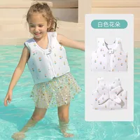Cute Animal Cartoon Nylon Cotton Polyester Floating Vest Swimming Accessories 1 Piece sku image 20
