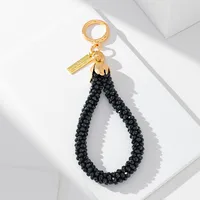 1 Piece Casual Simple Style Commute Water Droplets Glass Unisex Bag Pendant Mobile Phone Chain Keychain main image 5