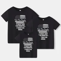 Independence Day Family Look Streetwear National Flag Cotton (more Than 30%) main image 5