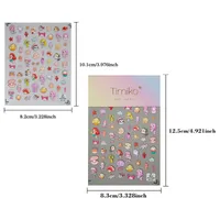 IG Style Cartoon Style Cute Ocean Mermaid Shell Nail Stickers Nail Decoration Accessories main image 10