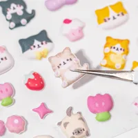 1 Piece Animal Letter School Mixed Materials Cartoon Style Cute Stickers main image 10