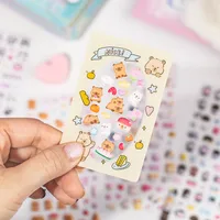 1 Piece Animal Letter School Mixed Materials Cartoon Style Cute Stickers main image 4