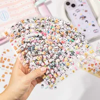 1 Piece Animal Letter School Mixed Materials Cartoon Style Cute Stickers main image 5