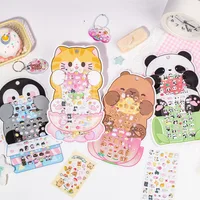 1 Piece Animal Letter School Mixed Materials Cartoon Style Cute Stickers main image 1
