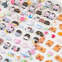 1 Piece Animal Letter School Mixed Materials Cartoon Style Cute Stickers main image 9