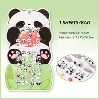 1 Piece Animal Letter School Mixed Materials Cartoon Style Cute Stickers sku image 1