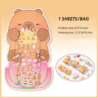 1 Piece Animal Letter School Mixed Materials Cartoon Style Cute Stickers sku image 3