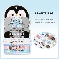 1 Piece Animal Letter School Mixed Materials Cartoon Style Cute Stickers sku image 4