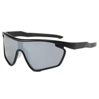 Retro Simple Style Solid Color PC UV400 Protection Special-Shaped Mirror Full Frame Glasses sku image 1