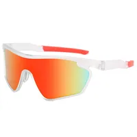 Retro Simple Style Solid Color PC UV400 Protection Special-Shaped Mirror Full Frame Glasses sku image 3