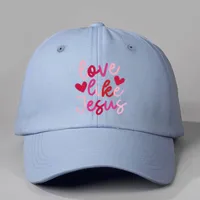 Unisex Casual Simple Style Classic Style Vocabulary Words/Name Heart Shape Curved Eaves Baseball Cap main image 4