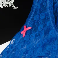 Lace Low Waist Briefs Panties main image 4