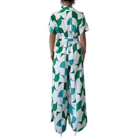 Women's Daily Casual Printing Full Length Belt Jumpsuits main image 5