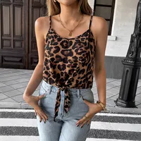 Women's Camisole Tank Tops Casual Leopard main image 3