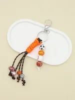 1 Piece Elegant Lady Sport Style Basketball Football Polyester Bag Pendant Mobile Phone Chain main image 4