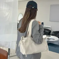 Women's Pu Leather Solid Color Bow Knot Streetwear Square Zipper Shoulder Bag main image 3