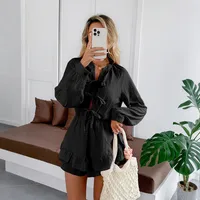 Women's Daily Casual Bow Knot Shorts Rompers main image 1