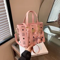 Women's Pu Leather Animal Color Block Argyle Cute Streetwear Square Zipper Shoulder Bag main image 5