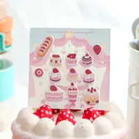 1 Piece Ice Cream Cake School Mixed Materials Cartoon Style Cute Stickers main image 4