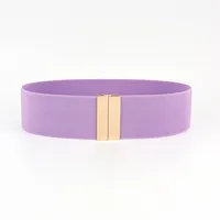 Modern Style Solid Color Alloy Women's Chain Belts sku image 4